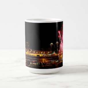 Café Luzes da plaza de Kansas City, caneca dos