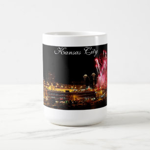 Café Luzes da plaza de Kansas City, caneca dos