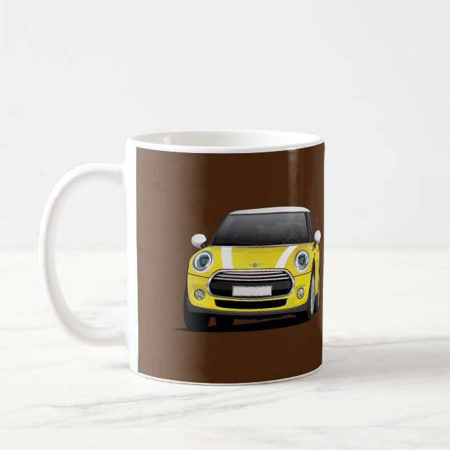 Café M choca o tanoeiro S, caneca de duas imagens, (Esquerda)