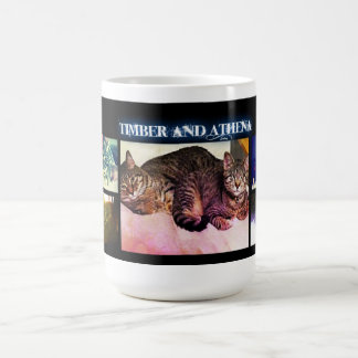 Café Madeira e caneca dos "irmãos" de Athena