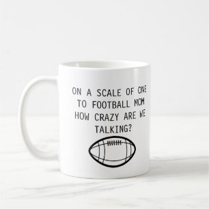 Café Mãe de futebol   Caneca Engraçada