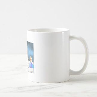 Café Magma com a caneca dos desenhos animados de Laude