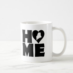 Café Maine Home Heart State Mug ou Caneca de viagem