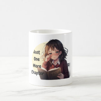 Café "Mais um Capítulo" Caneca de Leitura