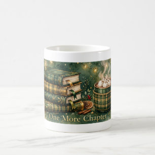 Café Mais um Capítulo — Caneca para Leitor de Natal Aco