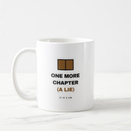 Café Mais um Capítulo Uma Mentira Caneca de Amante de L
