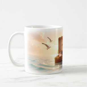 Café Maleta de Marinheira Binóculos Caneca