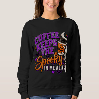 Café Mantém o Espiritual em Mim Vivo Suéter de Hal