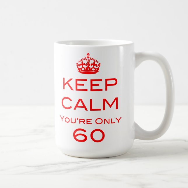 Café Mantenha a calma que você é caneca de somente 60 (Direita)