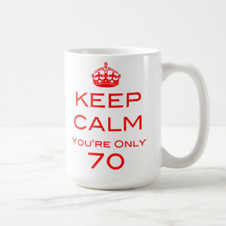 Café Mantenha a calma que você é caneca de somente 70
