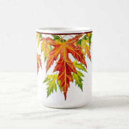 Café Mapeamento de prata em uma caneca clássica