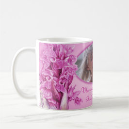 Café Maravilhosa caneca de orquídea roxa da mãe