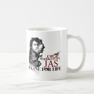 Café Marcado pela caneca de Jas