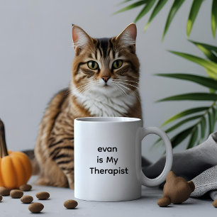 Café Max é Meu Terapeuta – Caneca de Apoio Emocional