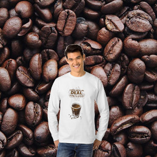 café me ajuda a vender camisa de manga longa e moí