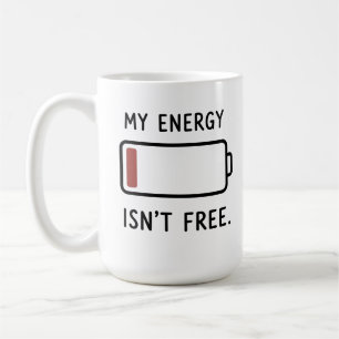 Café Medidor de Energia de Introvertido Caneca para Soc