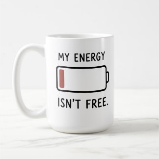Café Medidor de Energia de Introvertido Caneca para Soc