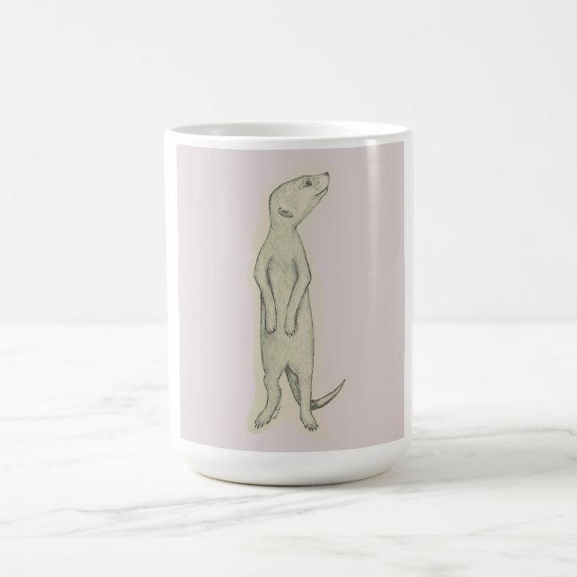 Café Meerkat, caneca de café, chá, latte, casa, cozinha (Centro)