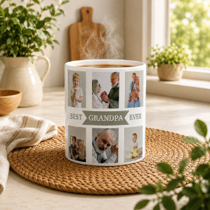 Café Melhor Avô de Todos – Caneca de Fotos Personalizad