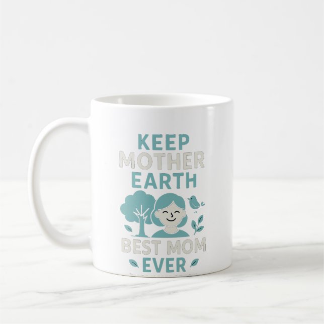 Café Melhor Mãe de Sempre - Caneca do Dia das Mães Sens (Esquerda)