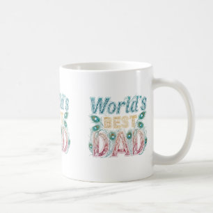 Café Melhor Pai do Mundo - Caneca Clássica de 330 ml
