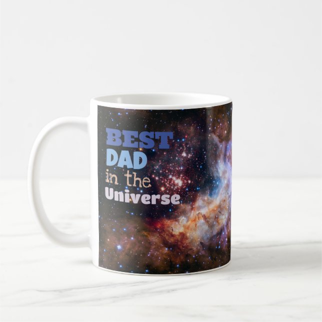 Café Melhor Pai do Universo Caneca de Presente para Pai (Esquerda)
