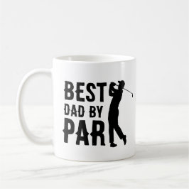 Café Melhor Pai pela Par Golfe Caneca de Presente do Di