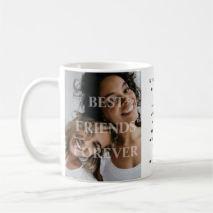 Café Melhores Amigos para Sempre Caneca de Amizade BFF
