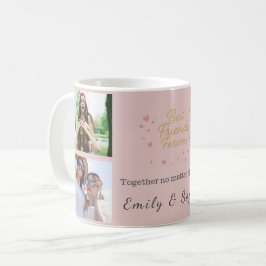 Café Melhores Amigos Para Sempre – Caneca de Colagem de