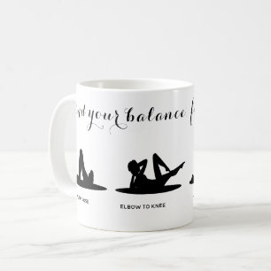 Café Melhores presentes de caneca inspirados em yoga