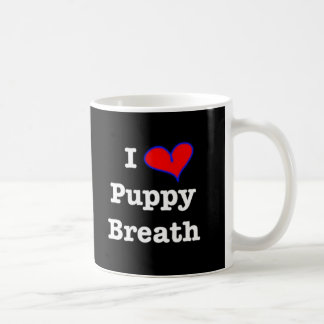 Café Mim caneca da respiração do filhote de cachorro do