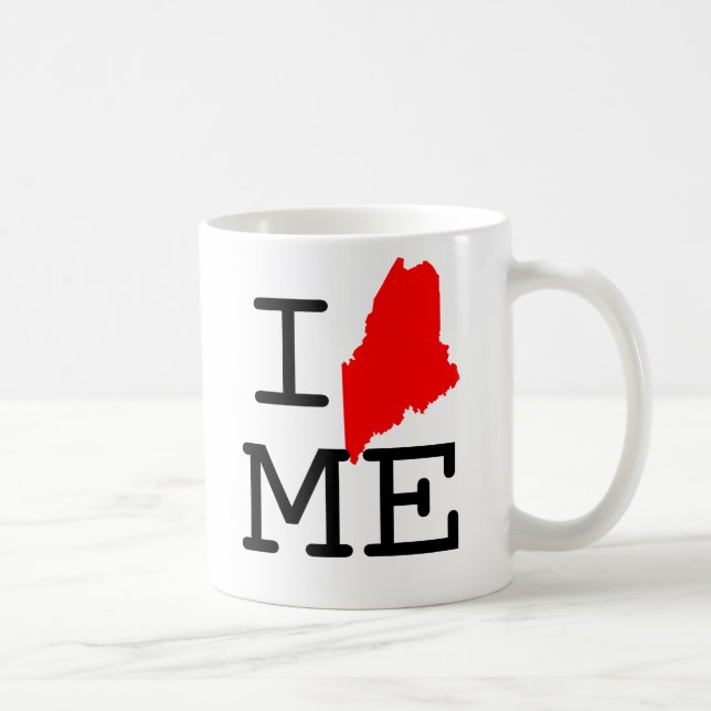 Café Mim caneca de Maine do coração (Direita)