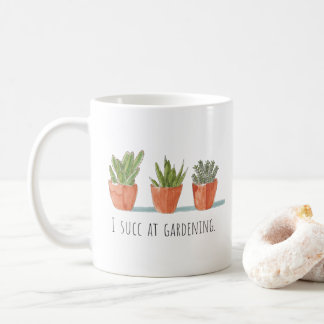 Café Mim Succ na caneca de jardinagem de |