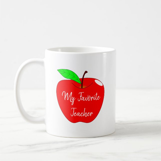 Café Minha Caneca de Professor Favorito, Melhor Present (Esquerda)