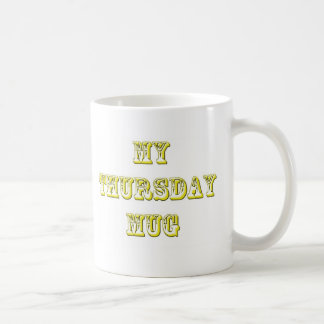 Café Minha caneca de quinta-feira