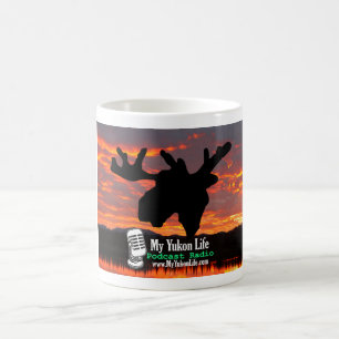 Café Minha caneca do rádio do Podcast da vida de Yukon
