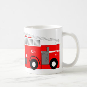 Café Minha caneca é um CARRO DE BOMBEIROS