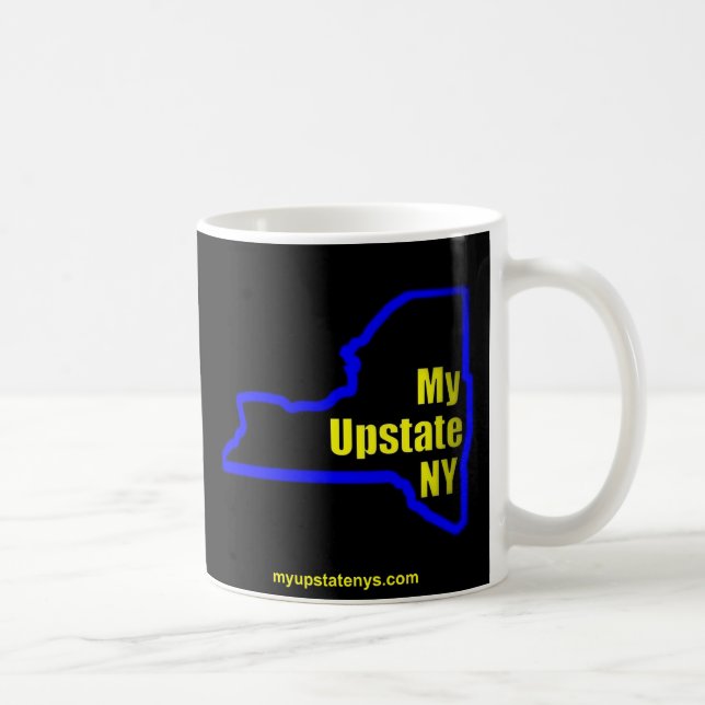 Café Minha do norte do estado caneca de New York (Direita)