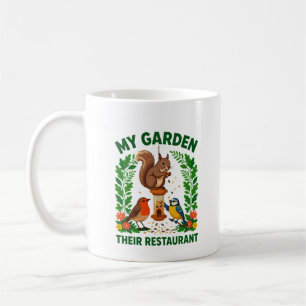 Café Minha Jardim O Restaurante Deles Caneca de Esquilo