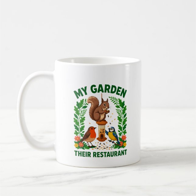 Café Minha Jardim O Restaurante Deles Caneca de Esquilo (Esquerda)