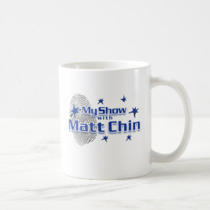 Café Minha mostra com a caneca de Matt Chin