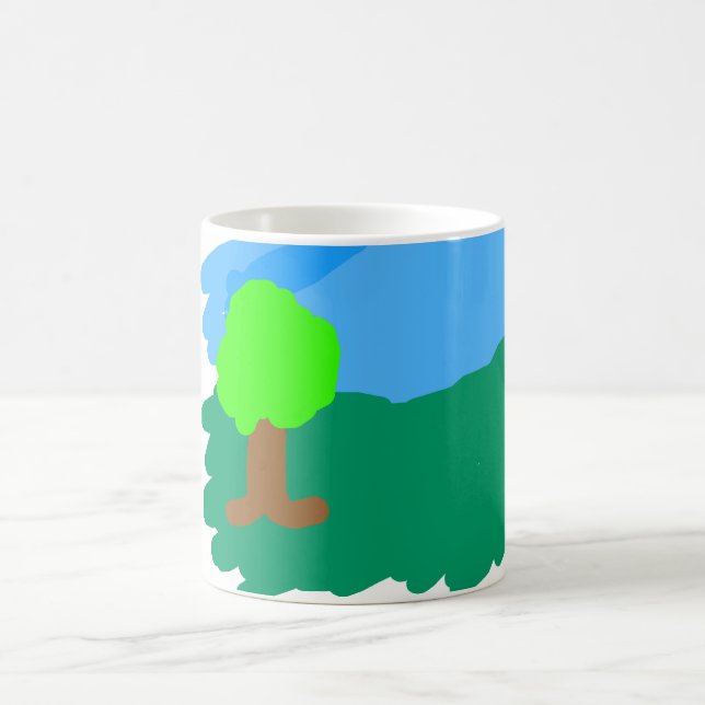 Café modelo da caneca de Ninjapaint.com (Centro)
