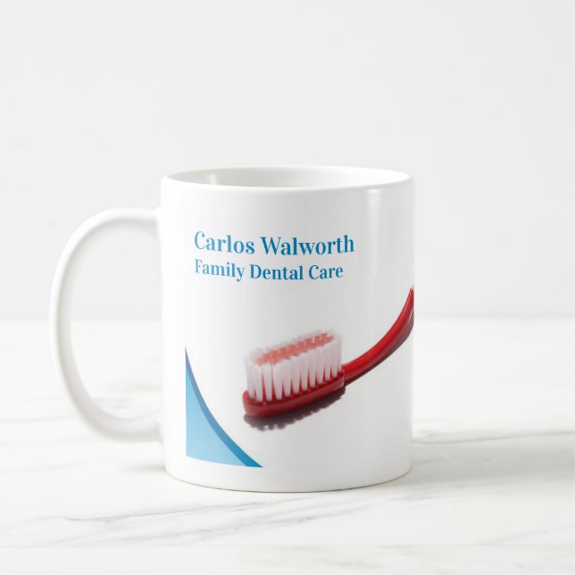 Café Modelo de Caneca para Consultório Odontológico (Esquerda)