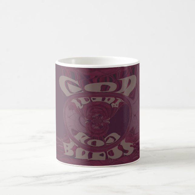Café Modelo de imagem de envoltório de caneca (Centro)