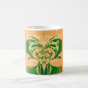 Café Modelo de imagem de invólucro de caneca