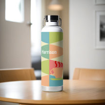 Café Moderno de meio século Personalizado