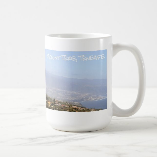 Café Montagem Teide, caneca de Tenerife (Direita)