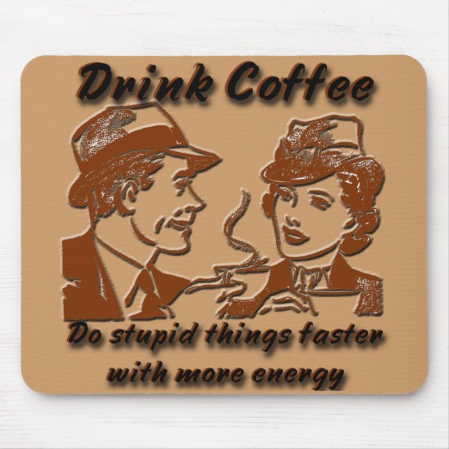 Café Mousepad da bebida (Frente)