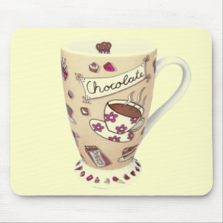 Café Mousepad do chocolate