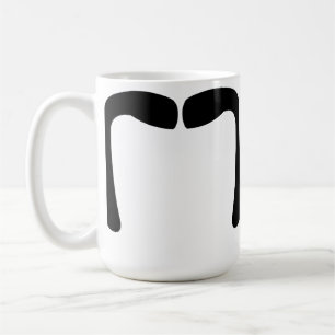 Café Moustache do Manchu da caneca #4 Fu de Bigote